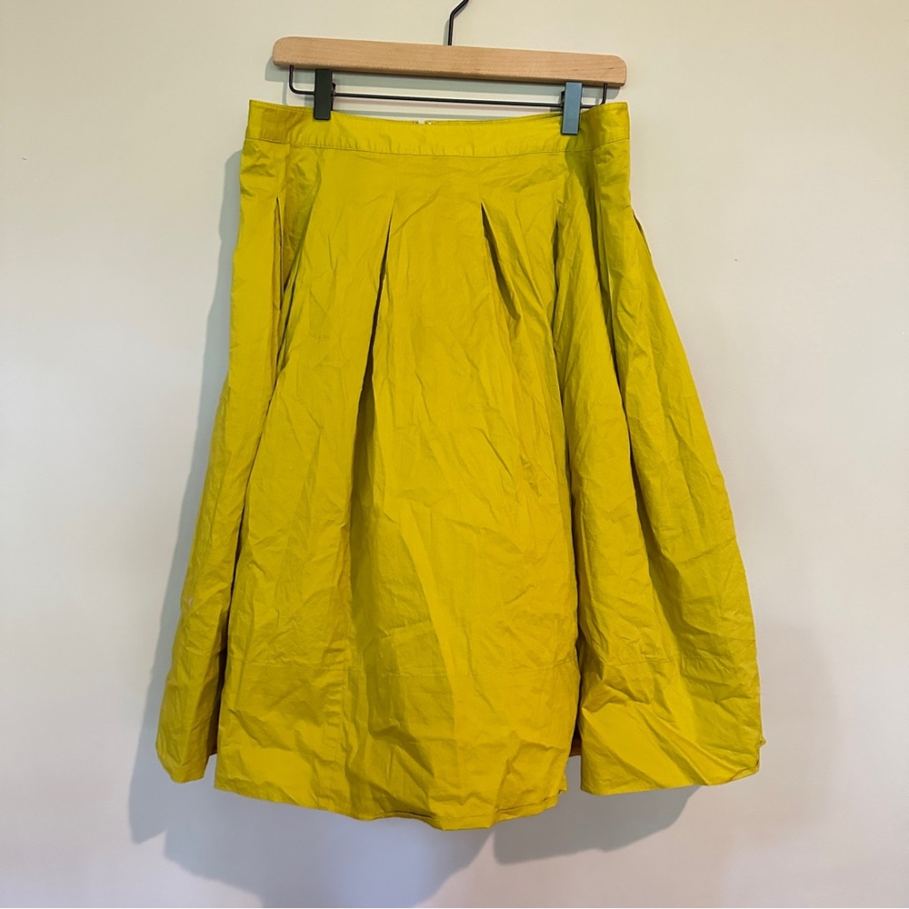 Talbots Gorgeous Mustard Yellow Skirt